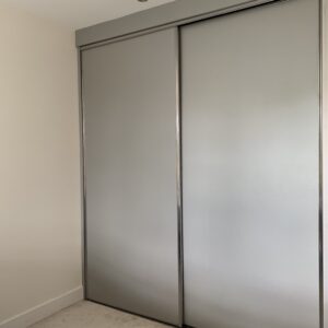 Vinyl sliding wardrobe shop doors