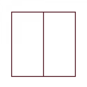 Aluminium Range A1 2 Door 1267-1874mm